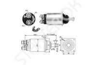 Solenoid Relay starter ZM  ZM832