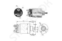 Solenoid Relay starter ZM  ZM860