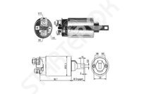 Solenoid Relay starter ZM  ZM890