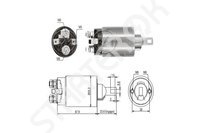 Solenoid Relay starter ZM  ZM894