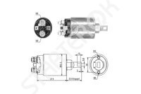 Solenoid Relay starter ZM  ZM896