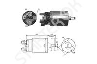 Solenoid Relay starter ZM  ZM981