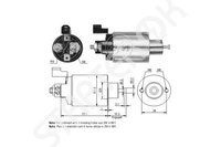 Solenoid Relay starter ZM  ZM991