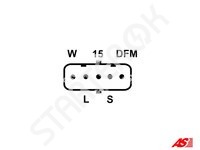 Alternator AS A0063 for Volvo FH  460 12.8   01.2009 - 
