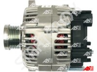 Alternator AS A3163 for Volkswagen Golf  VI 1.4 TSI [CAXA]  10.2008 - 