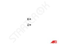 Alternator AS A4018 for Fiat Panda  1.1 Selecta [156C.046]  03.1992&nbsp;-&nbsp;09.1997
