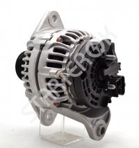 Alternator BOSCH 0124655021 remanufactured for Volvo FH  16/580 16.1 [D16E580]  01.2009&nbsp;-&nbsp;
