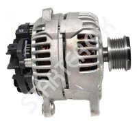 Alternator BOSCH 0124525140 remanufactured for Nissan Note  1.5 DCi [K9K700]  03.2006&nbsp;-&nbsp;