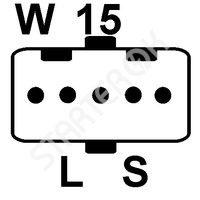 Alternator CARGO 114407 for Renault trucks 450.. 450.18 10.8 (Distribution)[DXi11]  10.2005&nbsp;-&nbsp;