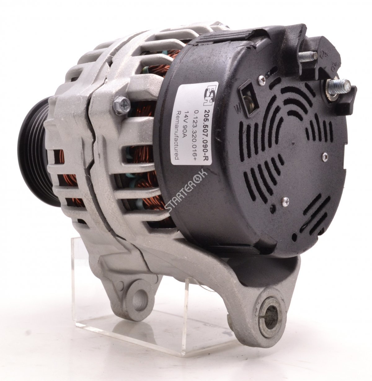 Alternator PSH 205507090 remanufactured for Audi A4 1.8 Turbo 