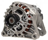 Alternator VALEO SG7S016 remanufactured for Peugeot 307  1.6 16V [NFU(TU5JP4)]  03.2002&nbsp;-&nbsp;