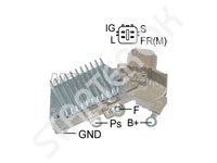 Voltage regulator alternator