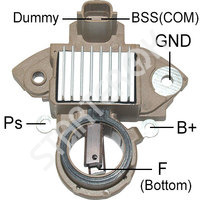 Voltage regulator alternator