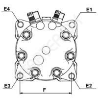 Compressors CARGO 240004 for Citroen AX  14 1.4 4x4 [KDX(TU3M/Z)]  01.1993 - 12.1996