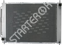 Condenser CARGO 260708 for Renault Modus  1.5 DCi [K9K764]  05.2005&nbsp;-&nbsp;