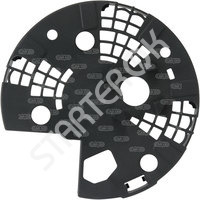 Plastic cover alternator