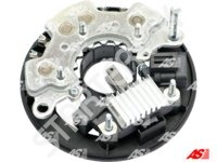 Rectifier with voltage regulator alternator