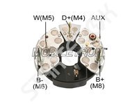 Rectifier alternator MOBILETRON 2REC0072312