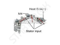 Rectifier alternator MOBILETRON 2REC0072334