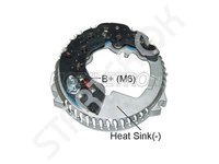 Rectifier with bracket, Alternator MOBILETRON 2REB0071160