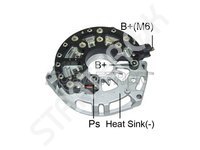 Rectifier with bracket, Alternator MOBILETRON 2REB0072344