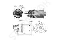 Solenoid Relay starter ZM 1SL0018810