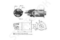 Solenoid Relay starter ZM 1SL0018811
