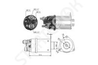 Solenoid Relay starter ZM 1SL0018827