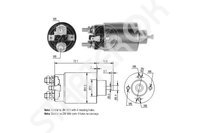 Solenoid Relay starter ZM 1SL0018828