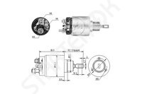 Solenoid Relay starter ZM 1SL0018829