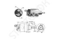 Solenoid Relay starter ZM 1SL0018830