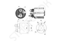 Solenoid Relay starter ZM 1SL0018831