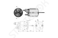 Solenoid Relay starter ZM 1SL0018832