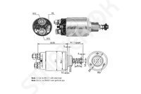 Solenoid Relay starter ZM 1SL0018833