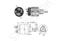 Solenoid Relay starter ZM 1SL0018837