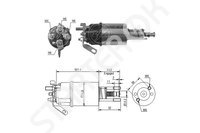 Solenoid Relay starter ZM 1SL0018841