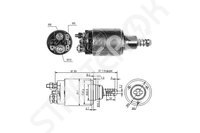Solenoid Relay starter ZM 1SL0018845