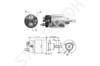 Solenoid Relay starter ZM 1SL0018848