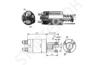 Solenoid Relay starter ZM 1SL0018856