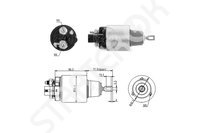 Solenoid Relay starter ZM 1SL0018860