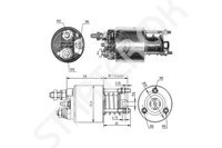 Solenoid Relay starter ZM 1SL0067024