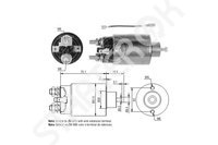 Solenoid Relay starter ZM 1SL0067034