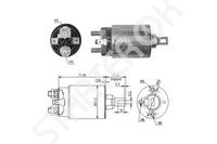Solenoid Relay starter ZM 1SL0067035
