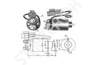 Solenoid Relay starter ZM 1SL0067040