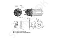 Solenoid Relay starter ZM 1SL0067042