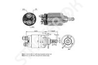 Solenoid Relay starter ZM 1SL0067097