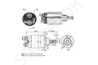 Solenoid Relay starter ZM 1SL0067099