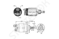 Solenoid Relay starter ZM 1SL0067100