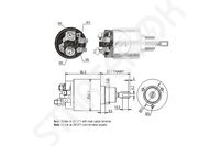 Solenoid Relay starter ZM 1SL0067102