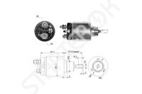 Solenoid Relay starter ZM 1SL0067106